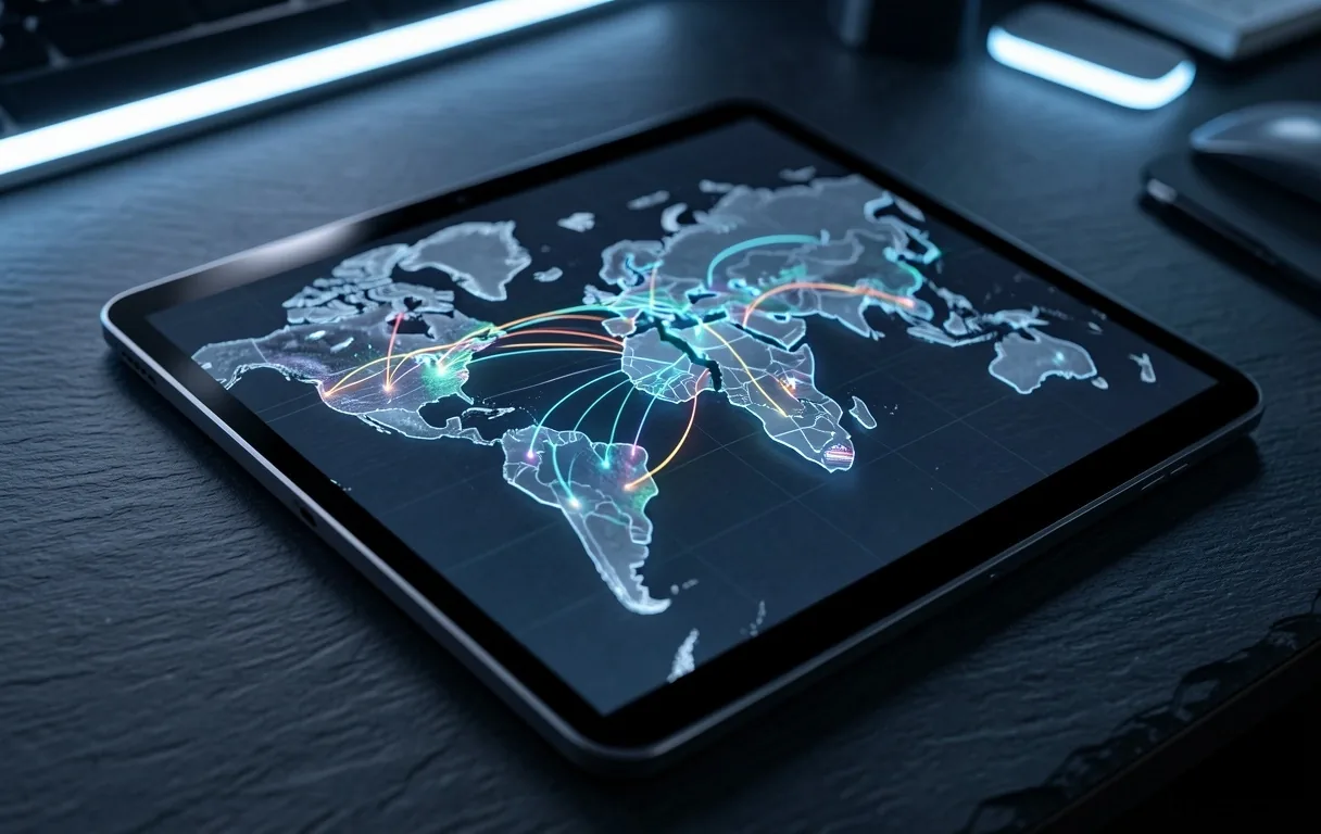 Supply chain data visualization